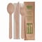Eco-Products Wood Cutlery, Fork/Knife/Spoon/Napkin, Natural, 500PK EP-S215 - alternate 5